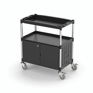 Duralab Laboratory Trolley - 1-Shelf, Deep, Lockable